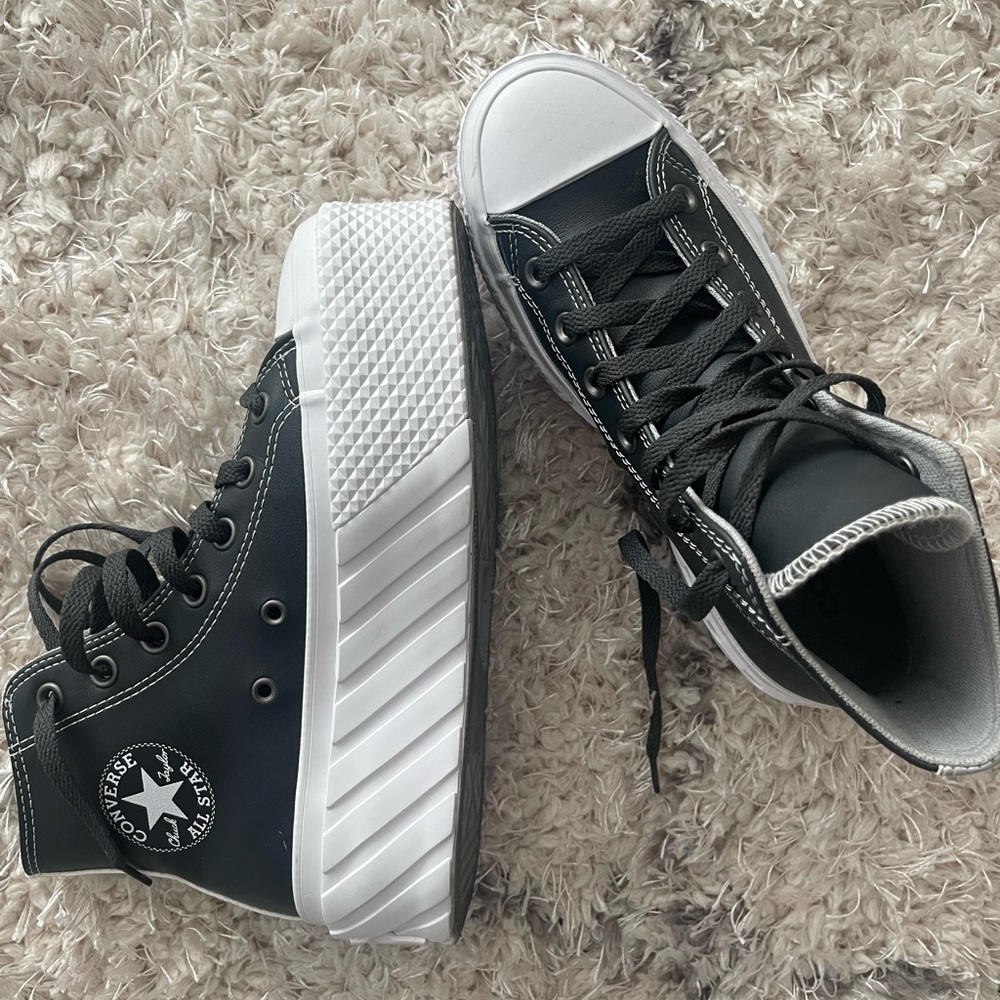 Platform Converse Leather